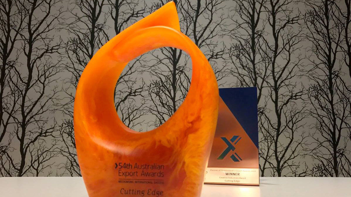 CUTTING EDGE TAKES A WIN AT THE 54TH AUSTRALIAN EXPORT AWARDS